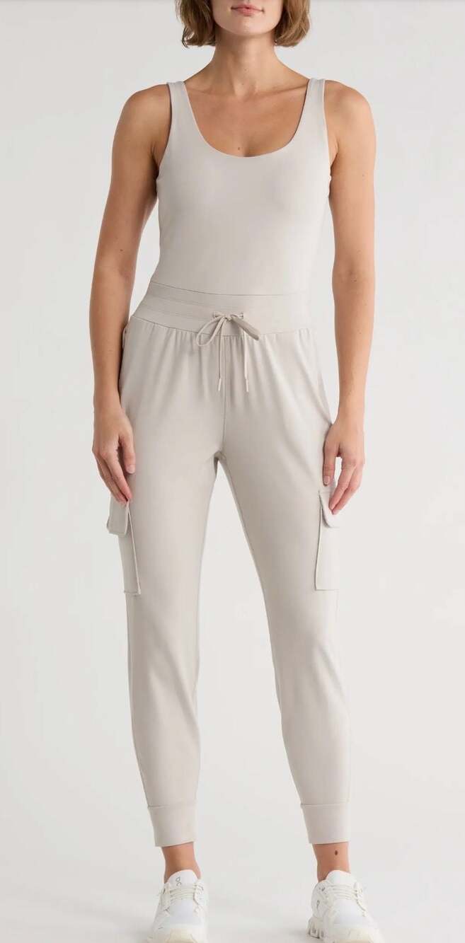 Yogalicious Shadow Rock Activewear Cargo Jumpsuit